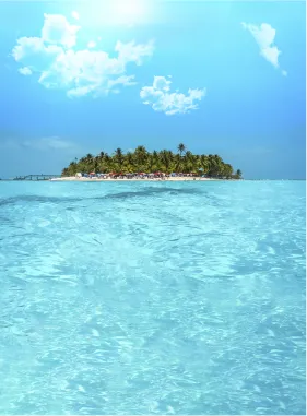 Es el lugar m&aacute;s c&eacute;lebre de la isla, y es que posiblemente s&oacute;lo all&iacute; se puede disfrutar de una arena que se escapa por entre los dedos en un mar que cambia de colores.  Costo adicional
JOHNNY CAY