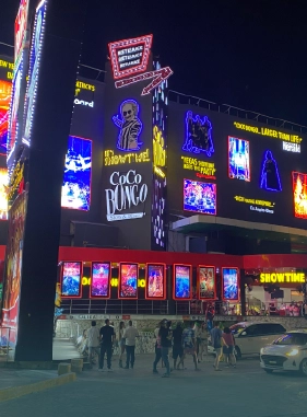 Es un famoso club nocturno y espect&aacute;culo en Canc&uacute;n. A diferencia de un bar o una discoteca tradicional, Coco Bongo ofrece una experiencia &uacute;nica con impresionantes presentaciones en vivo.
COCO BONGO