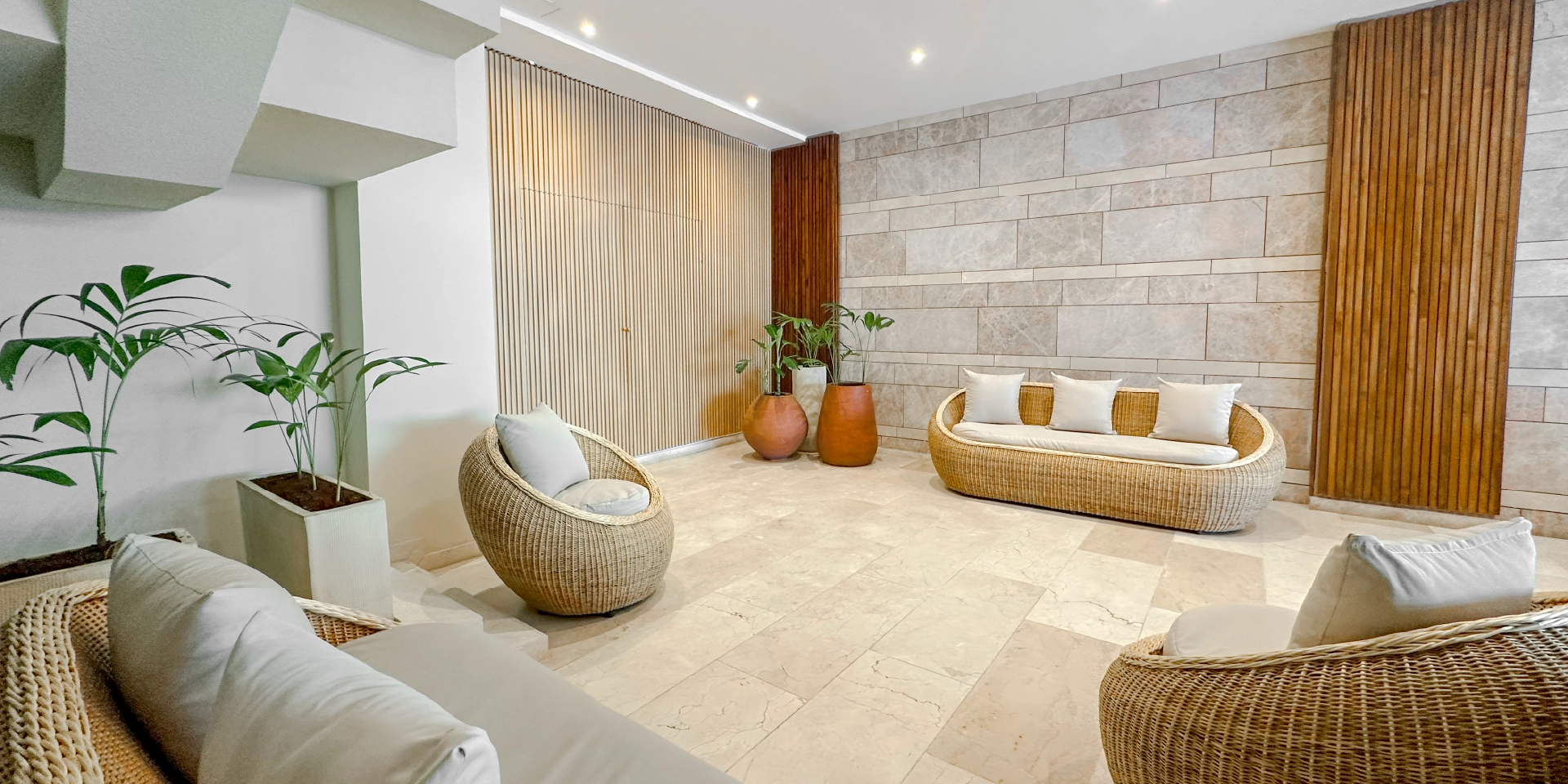 On Vacation Colombia national destination San Andres - Hotel Caribbean - User waiting room