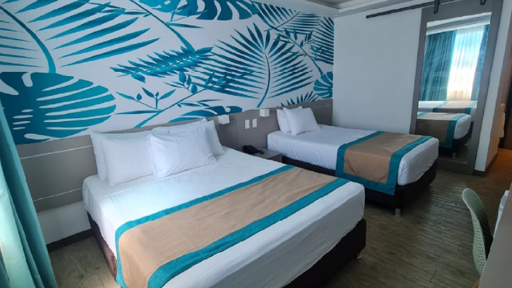 On Vacation Colombia - Hotel Portobelo habitaci&oacute;n acomodaci&oacute;n triple