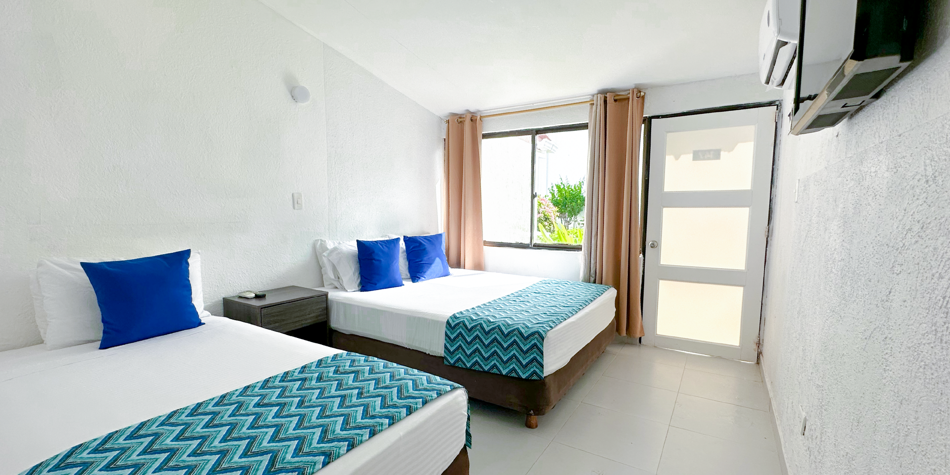 On Vacation Colombia destino nacional San Andr&eacute;s - Hotel blue reef - dos camas doble