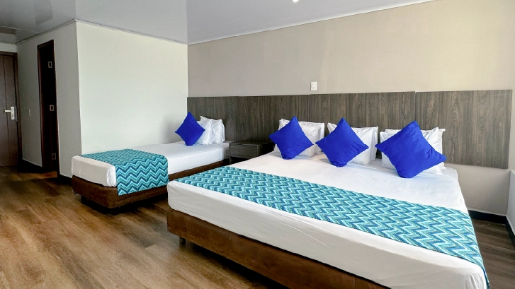 On Vacation Colombia - Hotel Ton&eacute; habitaci&oacute;n acomodaci&oacute;n Triple