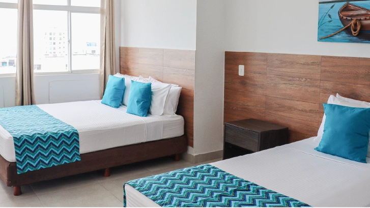 On Vacation Colombia - Hotel Tower tipo de habitaci&oacute;n acomodaci&oacute;n est&aacute;ndar twin