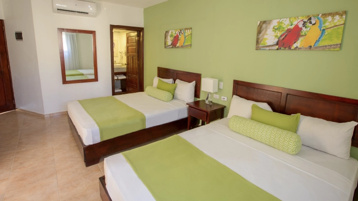 Cuentan con: Terraza, Ba&ntilde;o privado, Secador de pelo, TV, Wifi, Aire acondicionado, Minibar, Cajilla de seguridad