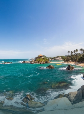 This is one of the most important natural parks in Colombia and is undoubtedly a place for contemplation and relaxation.                Tayrona Park
