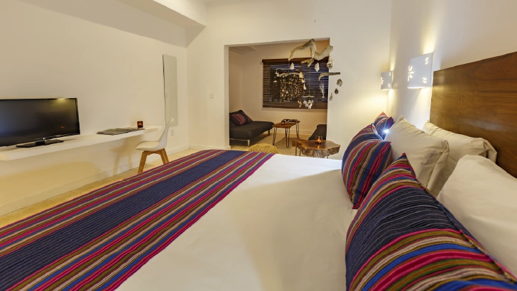 cuenta con una cama King  o dos camas dobles.
Est&aacute;ndar doble