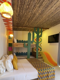 Hotel Wayira
La Guajira
Ver m&aacute;s
Ideal para familias con ni&ntilde;os. Rodadero, diversi&oacute;n y comodidad en Hotel Wayira.
Bungalow Kids &ndash; Hotel Wayira