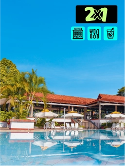 Hotel Girardot Resort, Girardot &ndash; Blackdays 2x1 - Viajan 2, paga 1
!Lo Quiero!
reserva ahora y viaja entre el 14 de noviembre al 28 de diciembre de 2025 y Enero 12 al 30 de Abril de 2026.
Hotel Girardot Resort, Girardot