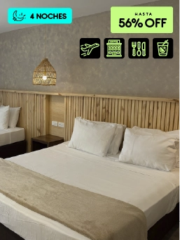 Hotel Cove 2 - San Andr&eacute;s- Blackdays- antes $6.330.000 ahora por 2 personas desde $ 2.785.200
!Lo Quiero!
V&aacute;lido para viajar entre Noviembre 14 de 2025 y Marzo 26 de 2026. (No aplica 20 Dic 2025 a 15 Ene 2026, ni festivos 2026)
Hotel Cove 2 - San Andr&eacute;s